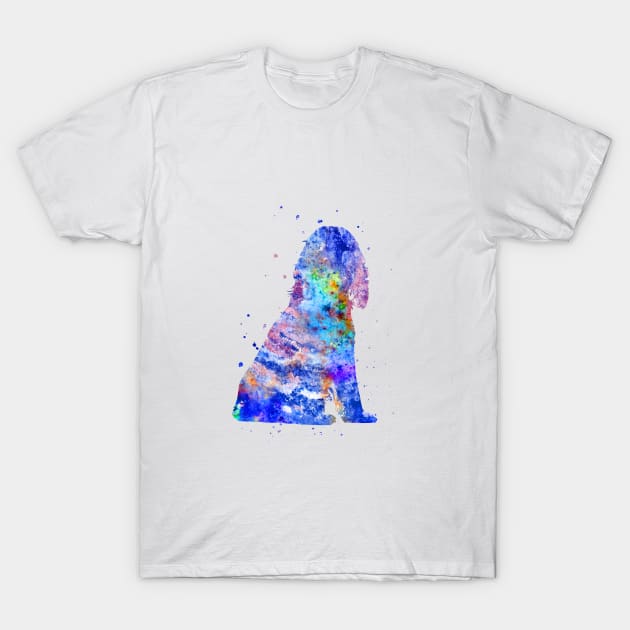 English Cocker Spaniel T-Shirt by RosaliArt